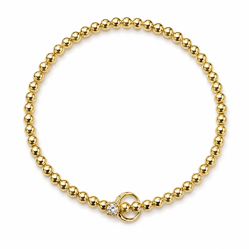 Floating Ring Ankle Bracelet