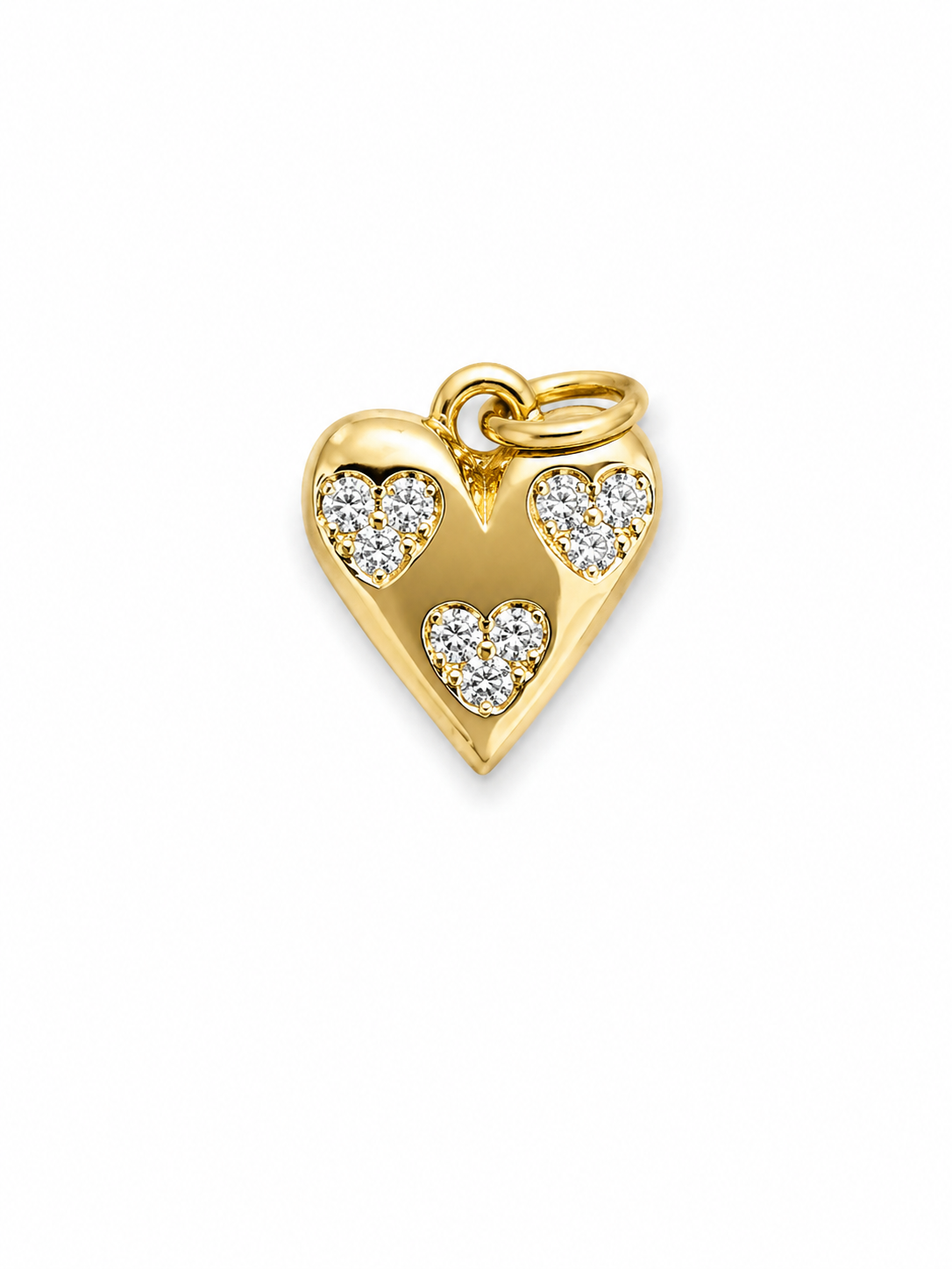3 Hearts Locked In Charm