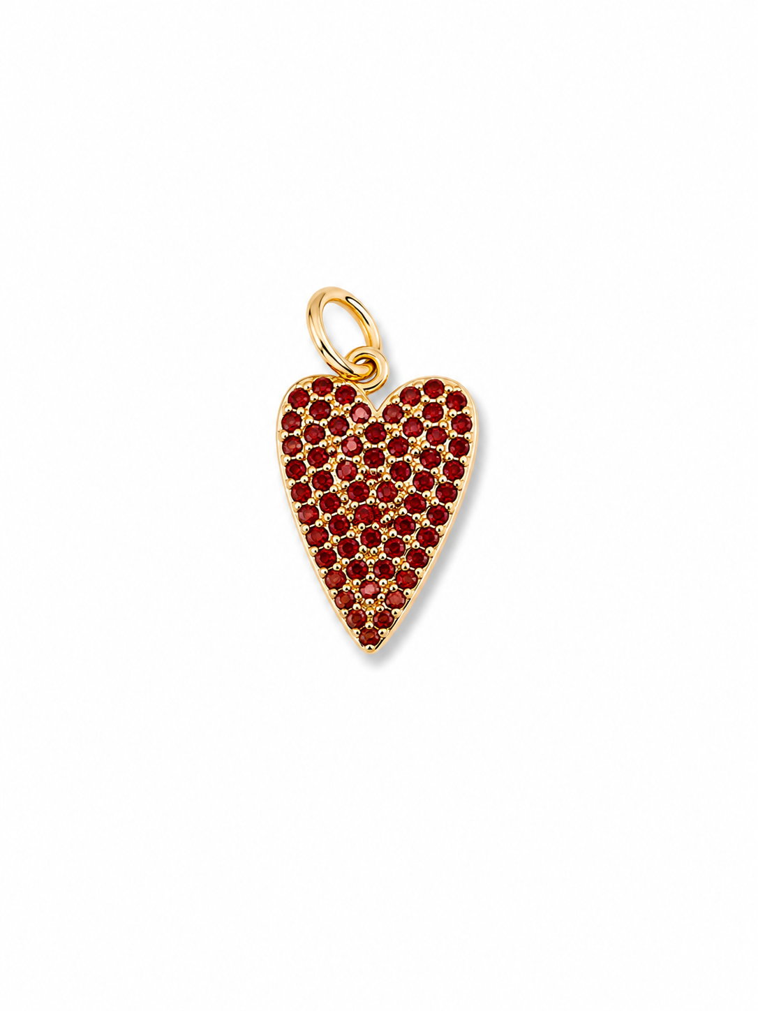 Red Candy Heart Charm