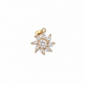 Crystal Pinwheel Charm