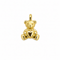 Solid Gold Teddy Bear Charm
