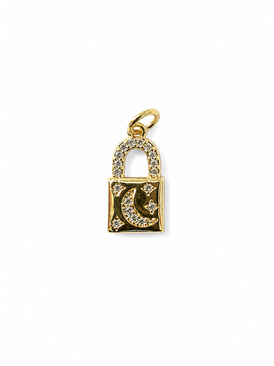 Moon on Lock Charm