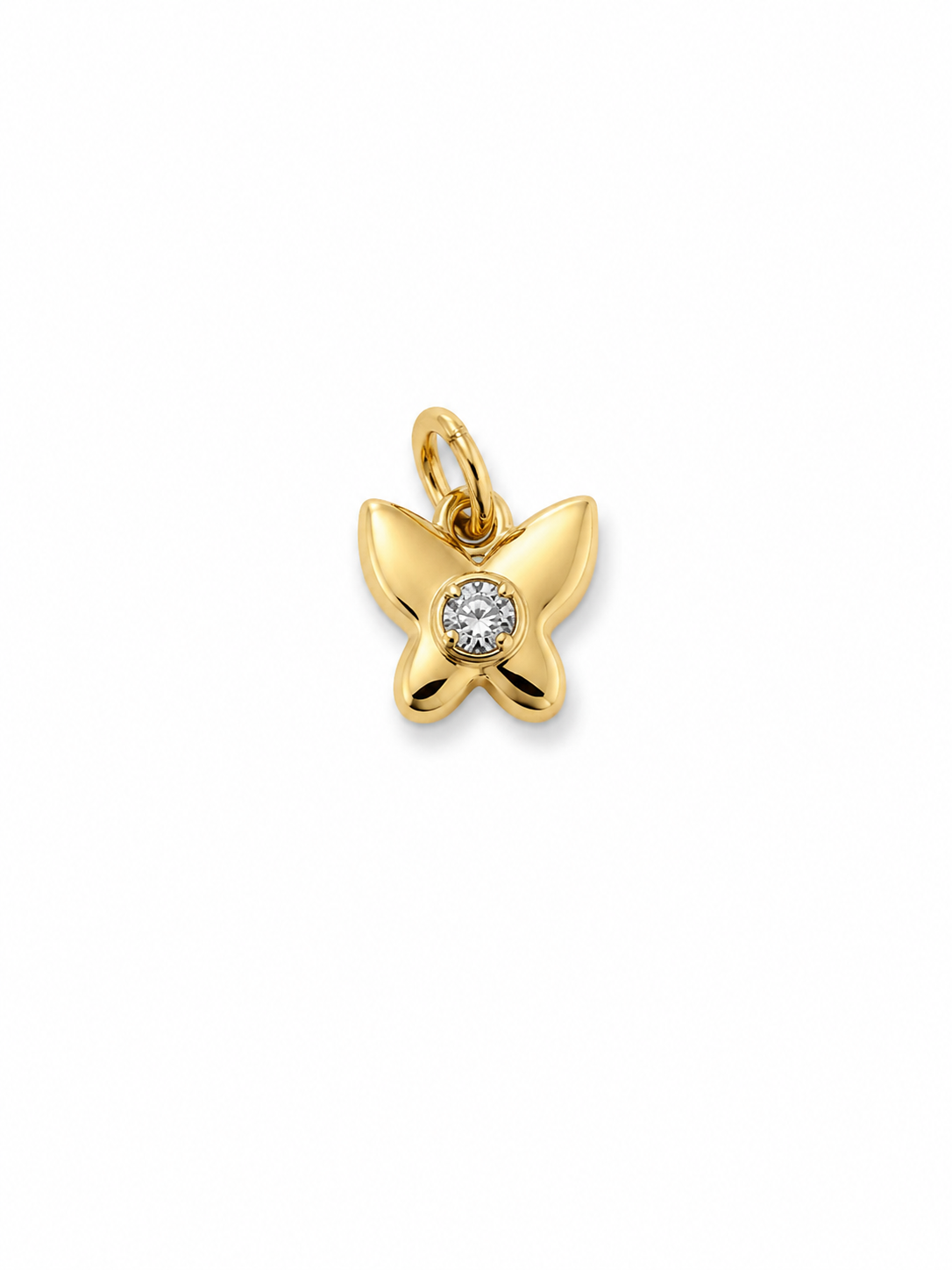 Butterfly Bling Center Charm