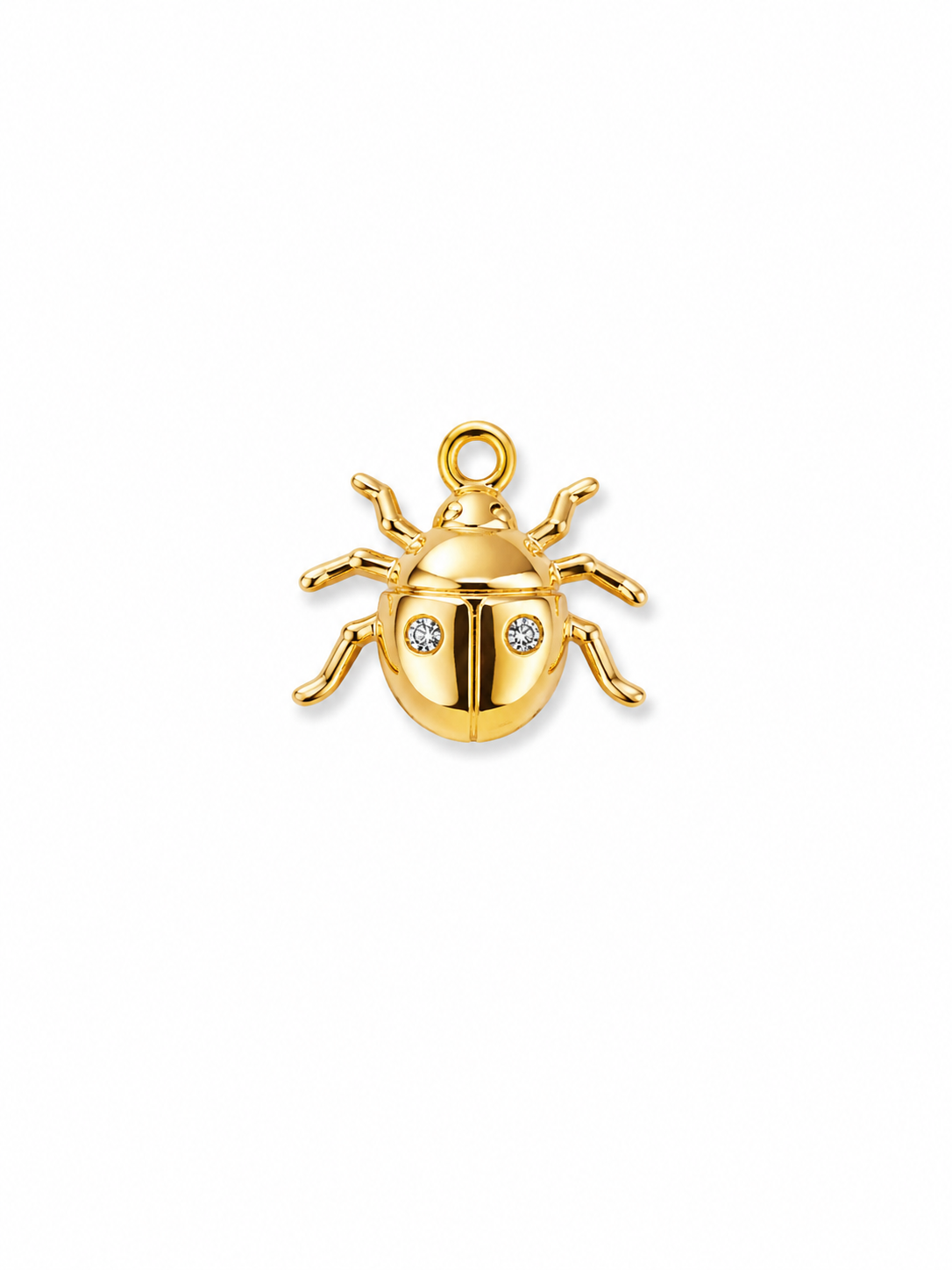 Gold Beetle Charm