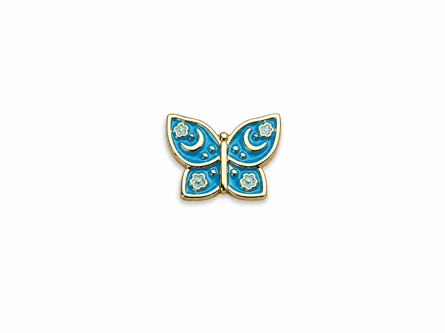 Blue Butterfly Charm