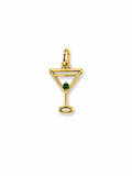 Martini Glass Charm