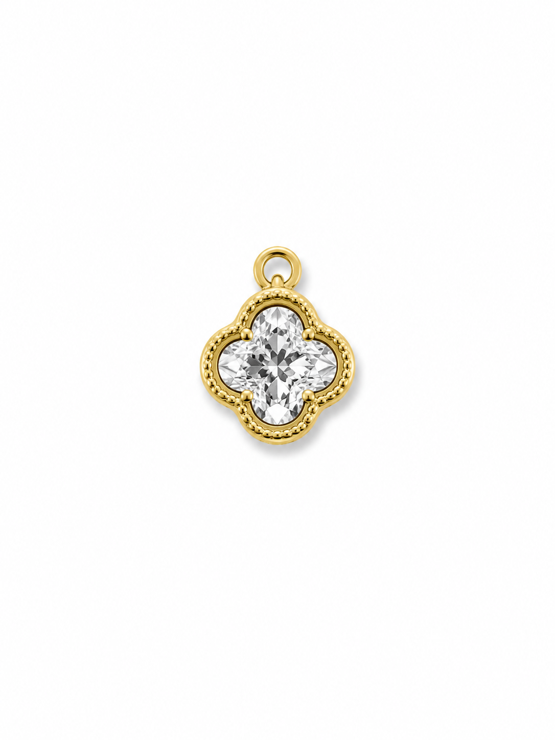 Bling Clover Charm