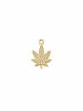 Green Leaf Charm