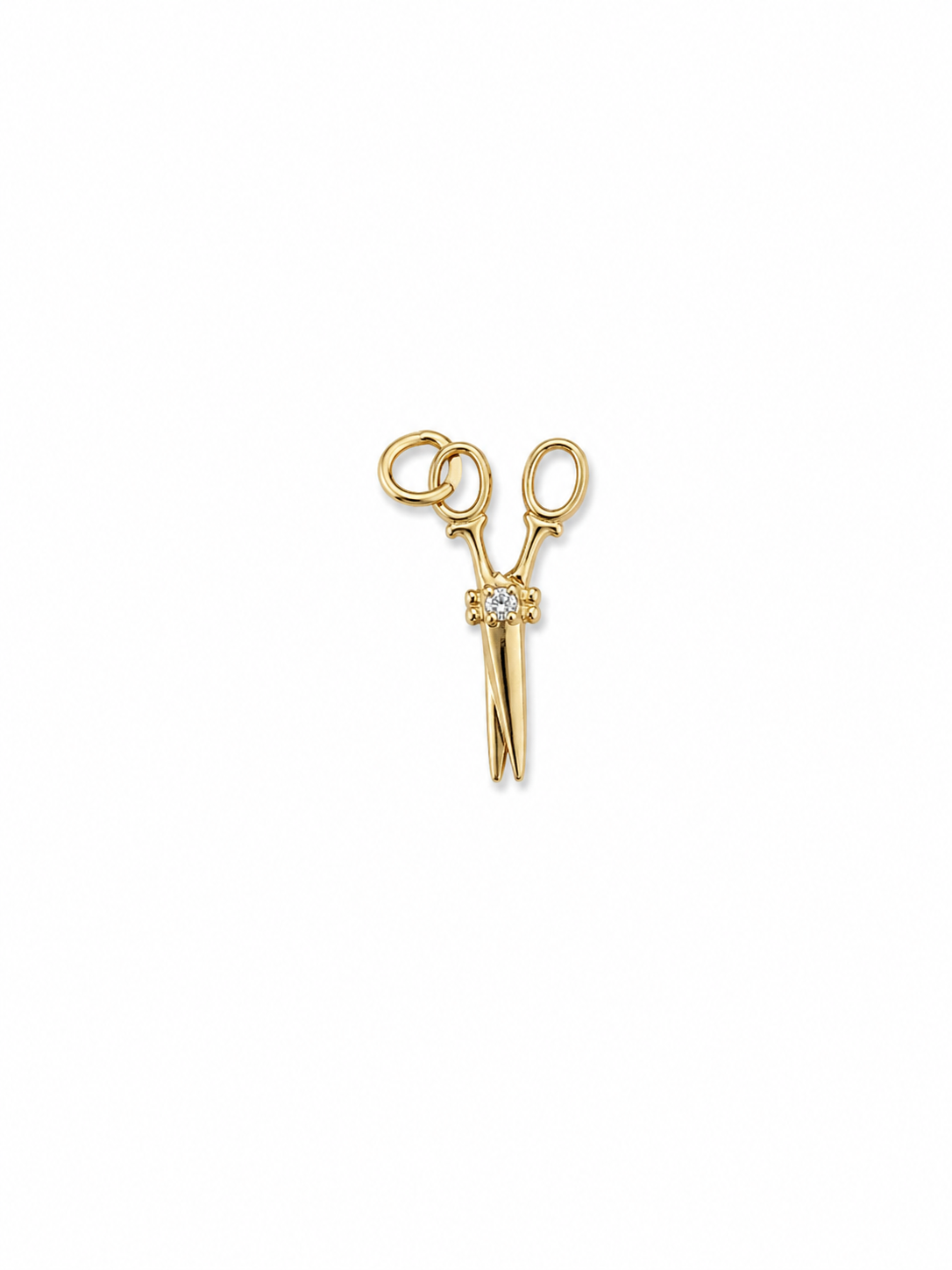 Golden Shears Charm