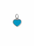 Tiffani Blue Heart Charm