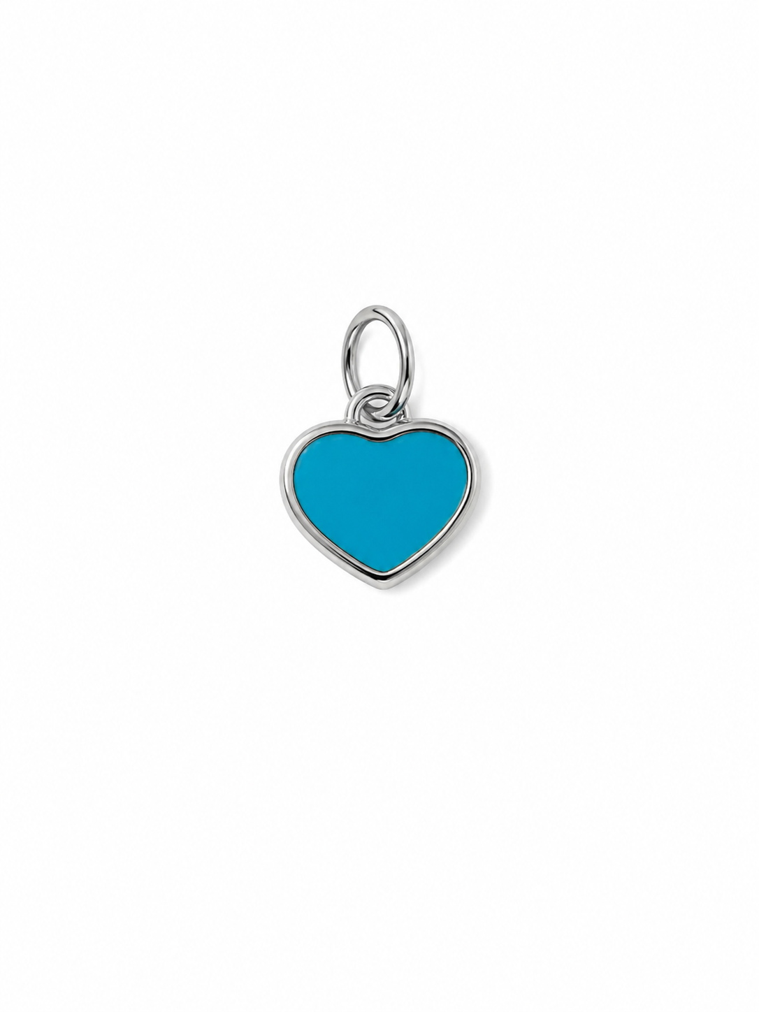 Tiffani Blue Heart Charm