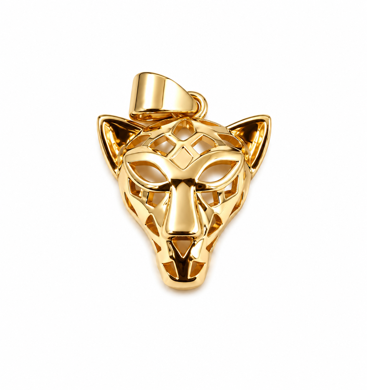 Gold Panther Charm