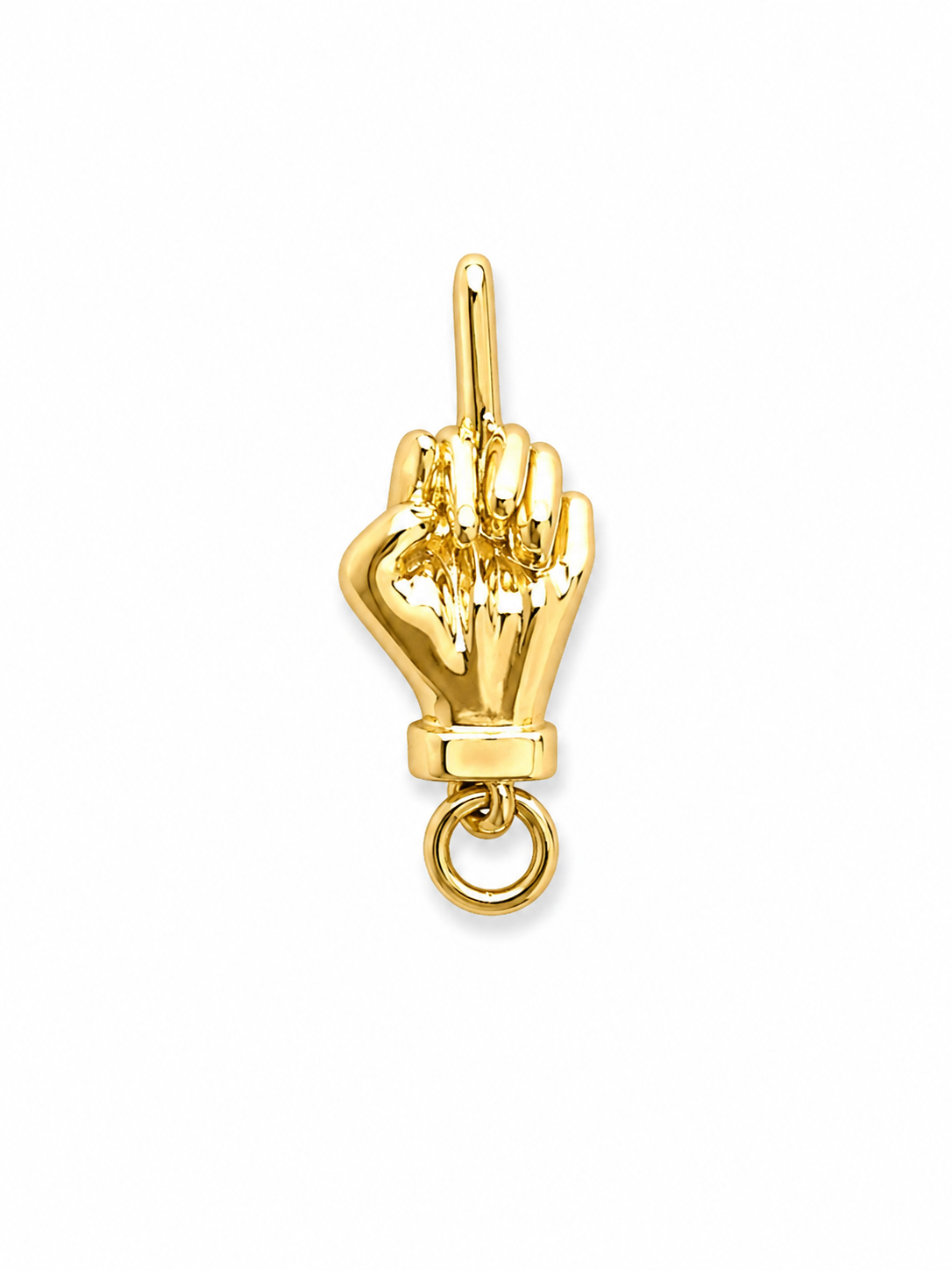 Middle Finger Charm