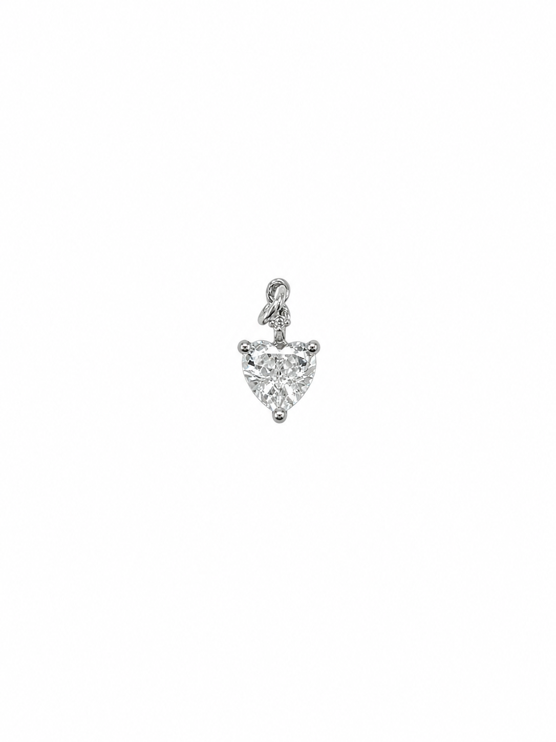 CZ Heart Charm