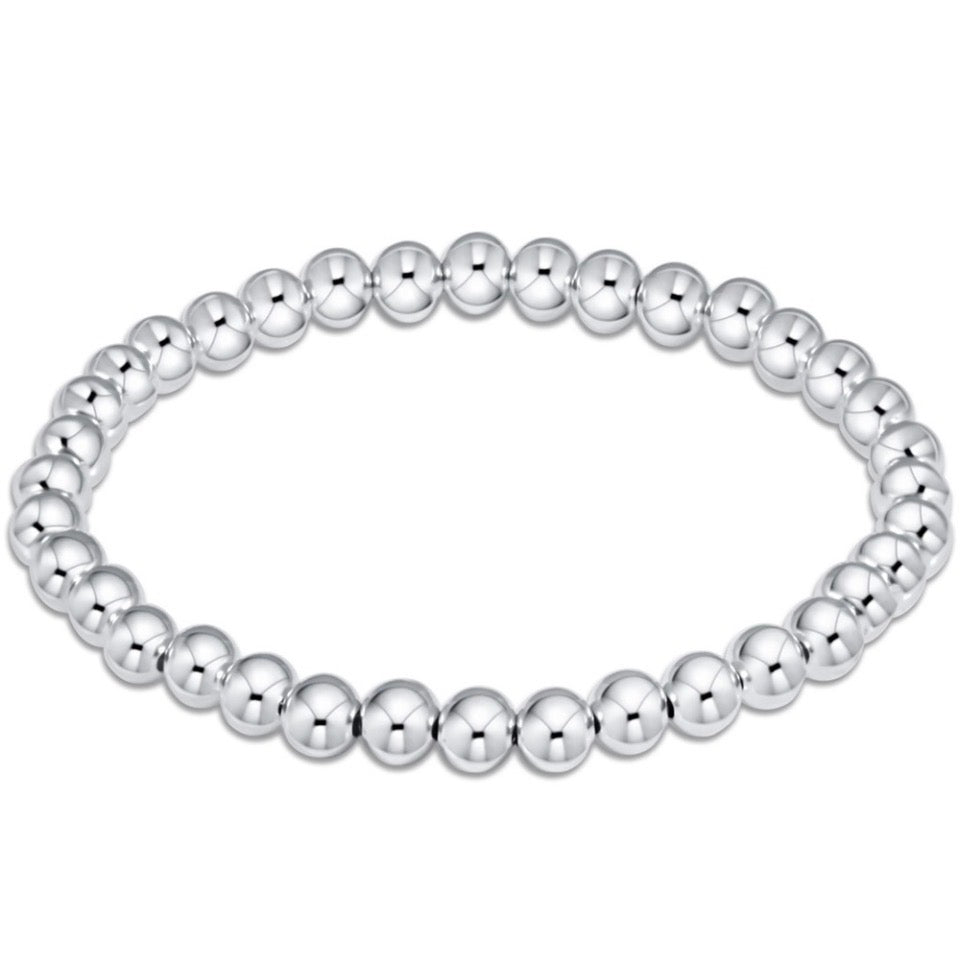 Silver Beaded Bracelet